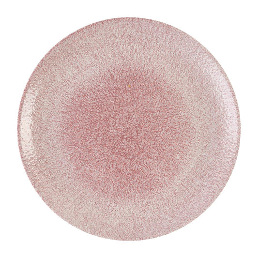 DX836 Churchill Raku Pink Quartz Evolve Coupe Bord 28.6cm (12 stuks)