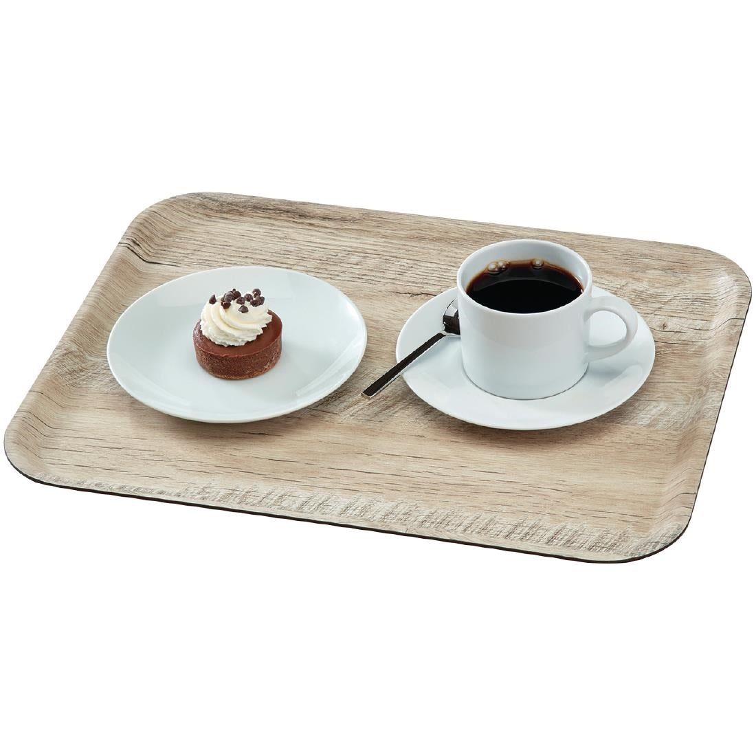 DR585 Cambro Madeira gelamineerd dienblad licht eiken 46cm