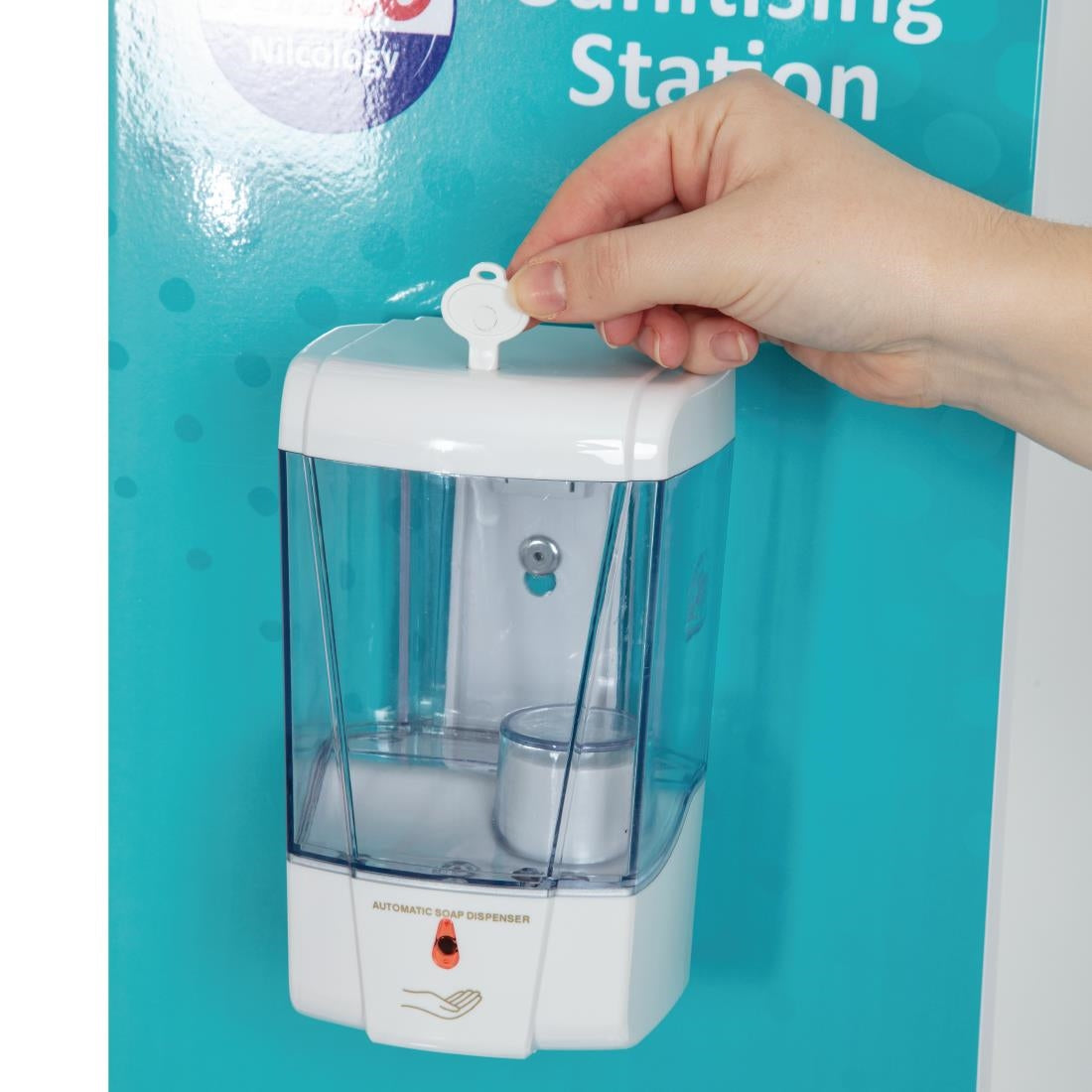 DF377 Automatische dispenser voor handreiniger