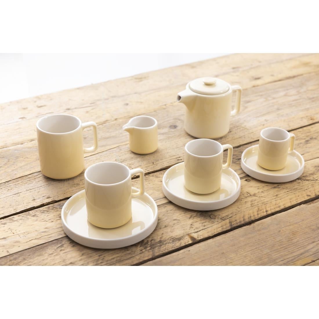 CU425 Olympia Fondant schotels lemon geel 135mm voor CU424 (6 stuks)