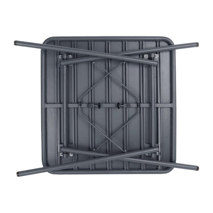 CS730 Bolero vierkante stalen tafel grijs 70cm