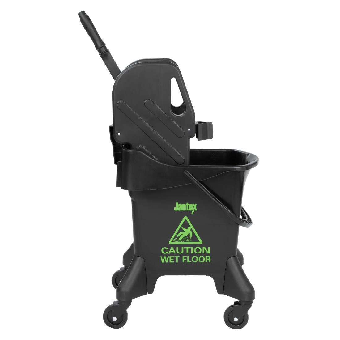 HW637 Jantex 20Ltr Hoge Mopemmer En Wringpers - Groene Opdruk