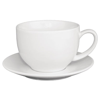 GK077 Olympia Café cappuccinokoppen wit 34cl (12 stuks)