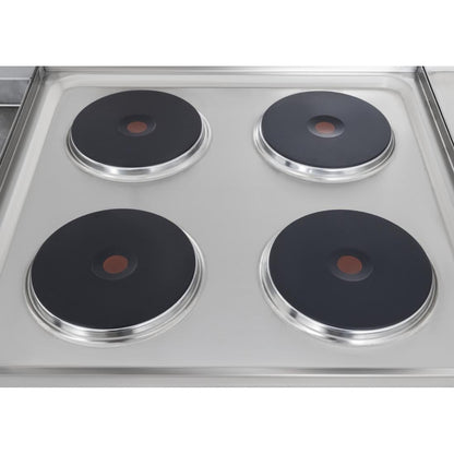 SA808 Buffalo 600 Serie 4 Plaat Elektrische Convectie Oven