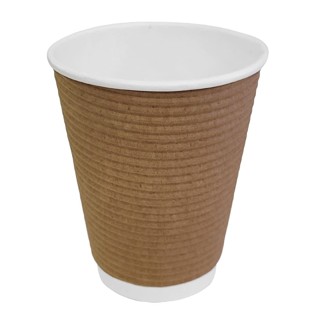 GP445 Fiesta Recyclable koffiebekers ribbelwand 340ml (25 stuks)