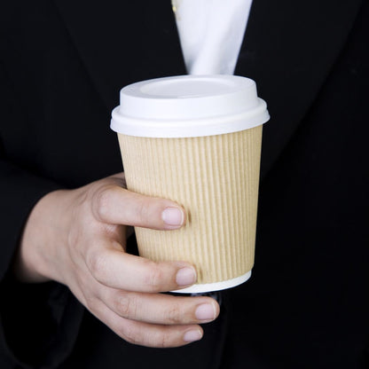 CE263 Fiesta Recyclable deksels voor 23cl koffiebekers (50 stuks)