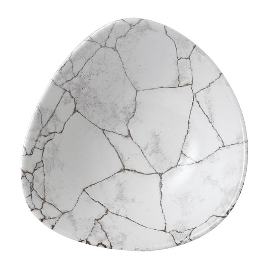 FR063 Churchill Studio Prints Kintsugi Agate Grey Lotus Schalen 177mm (12 stuks)
