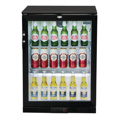 GL001 Polar G-serie barkoeling met klapdeur zwart 138L