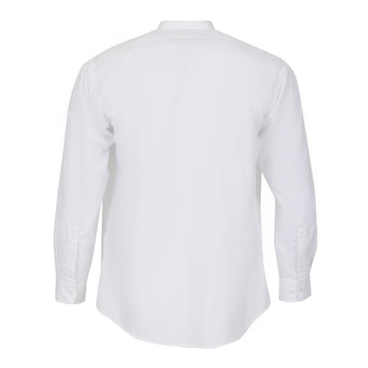 A730-S Uniform Works unisex overhemd lange mouw wit S