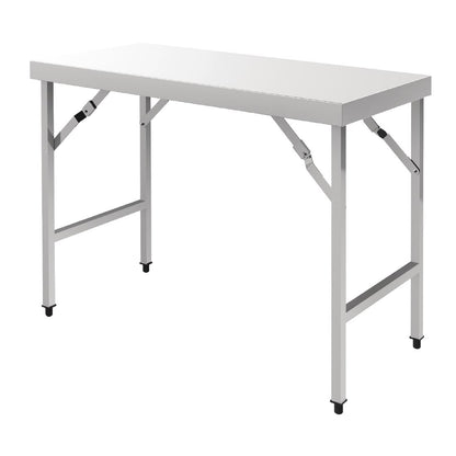 CB905 Vogue inklapbare RVS werktafel 120cm