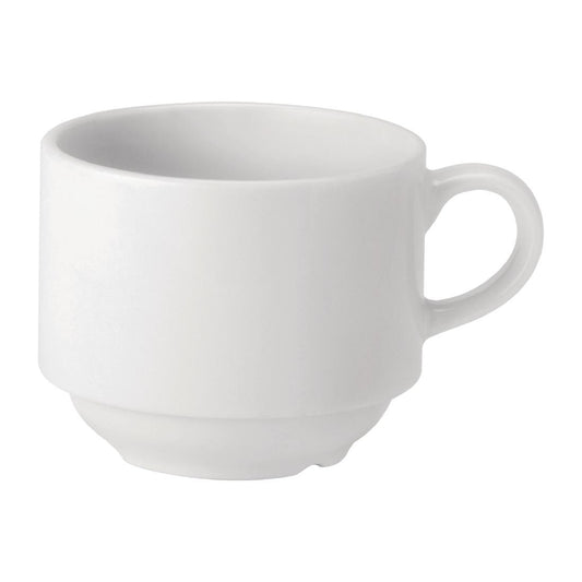 DY332 Utopia Pure White Stapelbekers 200ml (24 Stuks)