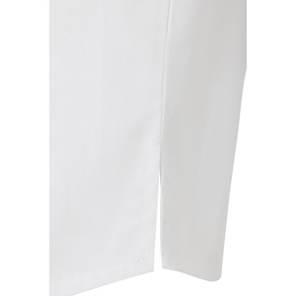 BA116-M Southside Harlem Koksjas Wit Korte Mouw Mesh Maat M