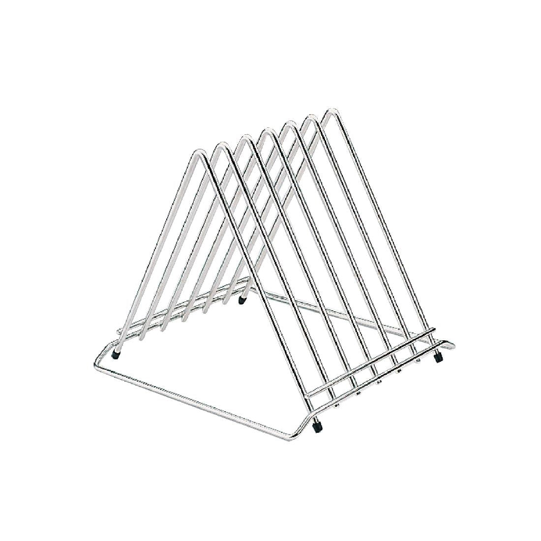CH303 Hygiplas HDPE snijplanken set met rek 610x455x25mm