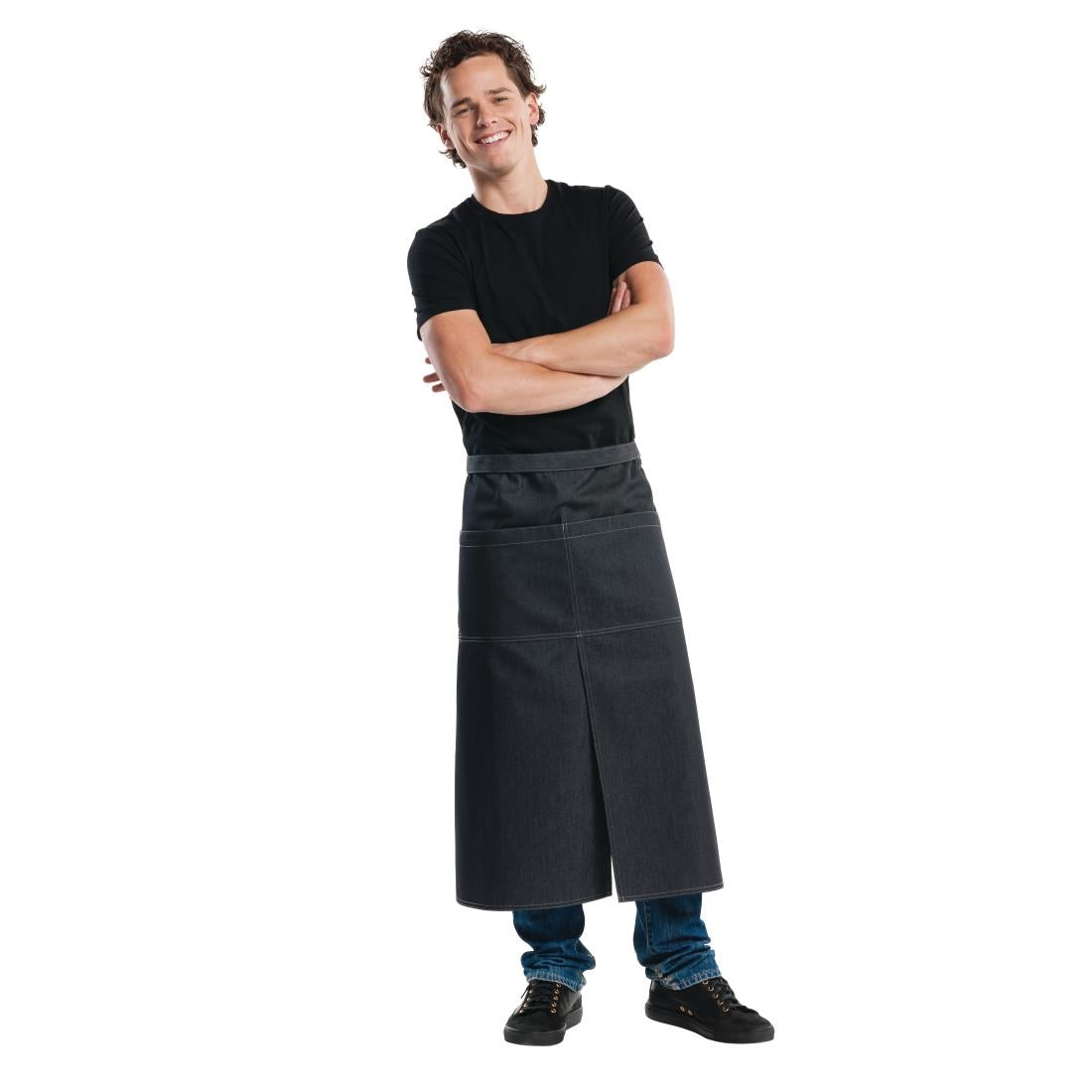 B531 Chaud Devant 4-pockets sloof Black Denim