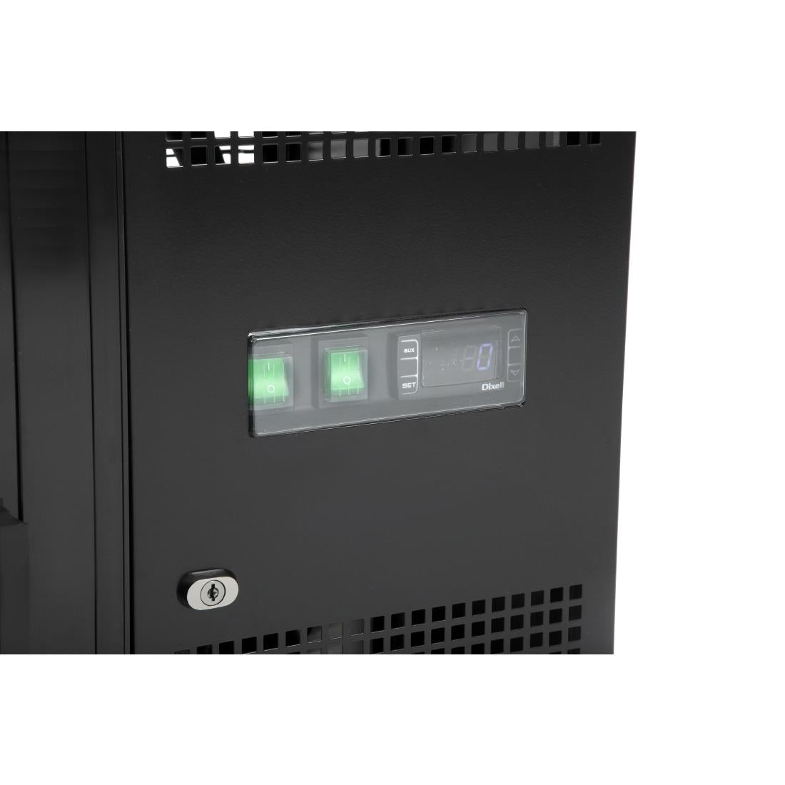 CS103 Polar U-serie vier-deurs displaykoeler voor achter de bar