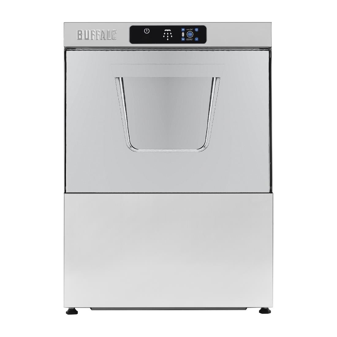 HC518 Buffalo Digitale Ondercounter Vaatwasser Met Afvoerpomp 500mm Mand 3.6Kw
