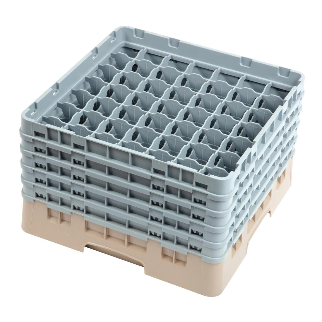 DW562 Cambro Camrack vaatwaskorf met 49 compartimenten max. glashoogte 25,7cm