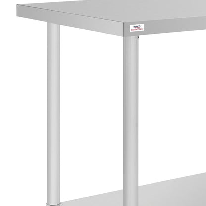 CH059 Nisbets Essentials RVS werktafel 800 x 600mm