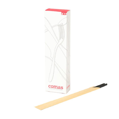 HU410 Comas Eetstokjes Set Zwart 18/10