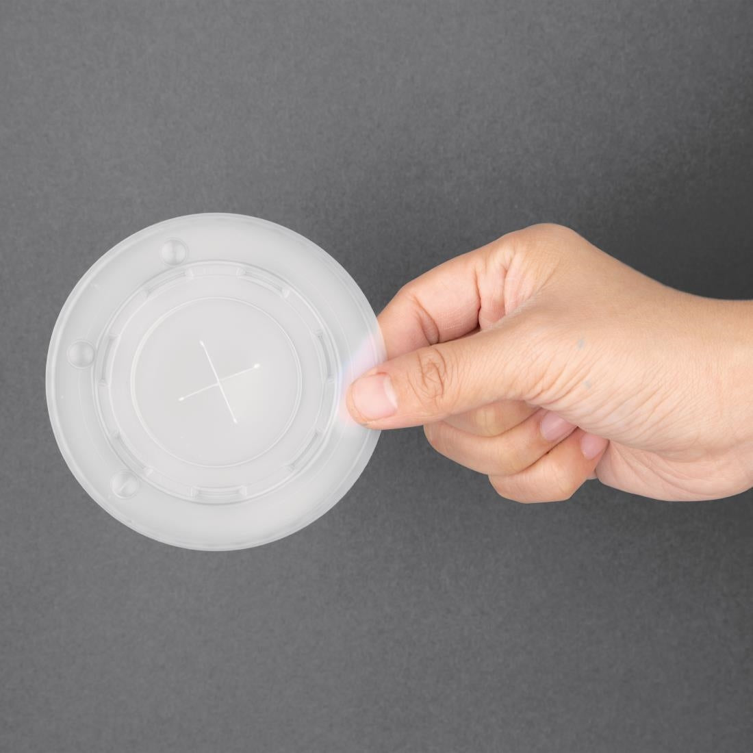 FP784 Fiesta Recyclable polystyreen deksels voor FP781 & FP782 (1000 stuks)