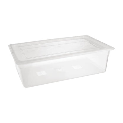 FA821 Nisbets Essentials polypropyleen GN 1/1 gastronorm bak 15cm