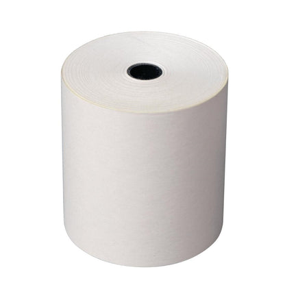 DK596 Olympia Printerrol 2-Laags Wit/Geel 76 x 70mm (20 stuks)