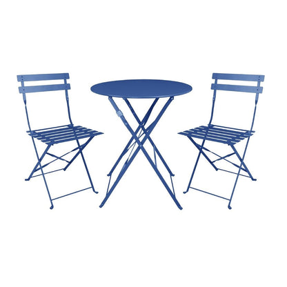 FU541 Bolero Perth Pavement Style Klapstoelen Donker Marineblauw (2 stuks)