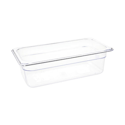 U233 Vogue polycarbonaat 1/3 gastronorm container 100mm transparant