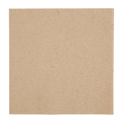FE217 Fiesta Recyclable servetten 1/4 vouw gerecycled kraftpapier 240mm (4000 stuks)