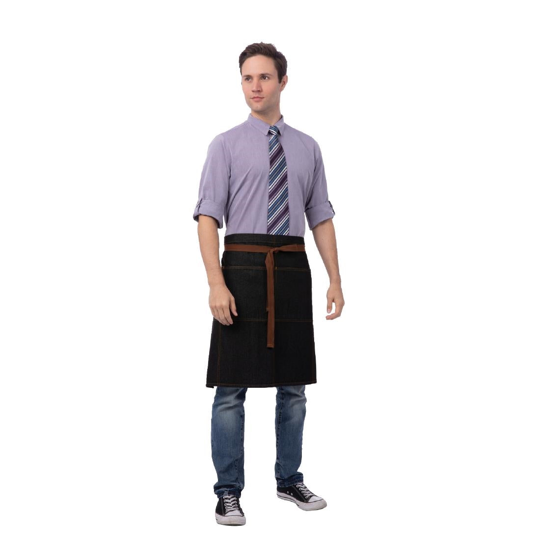 B344 Chef Works Urban Memphis standaard sloof zwart