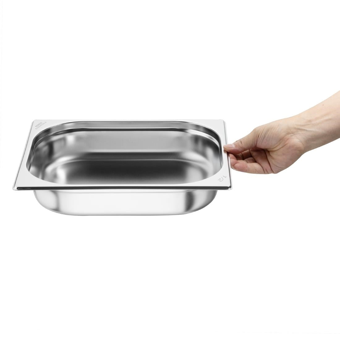 JB371 Nisbets Essentials RVS 1/2 Gastronorm Bak 65mm (3 stuks)