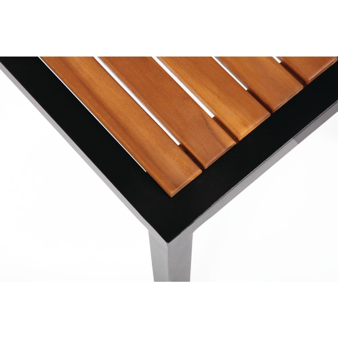 DS150 Bolero stalen en acaciahouten stoelen (4 stuks)