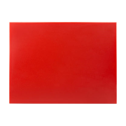 J011 Hygiplas HDPE snijplank rood 600x450x12mm