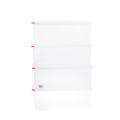 DL984 Araven GN 1/1 voedseldoos met deksel 28Ltr (4 stuks)