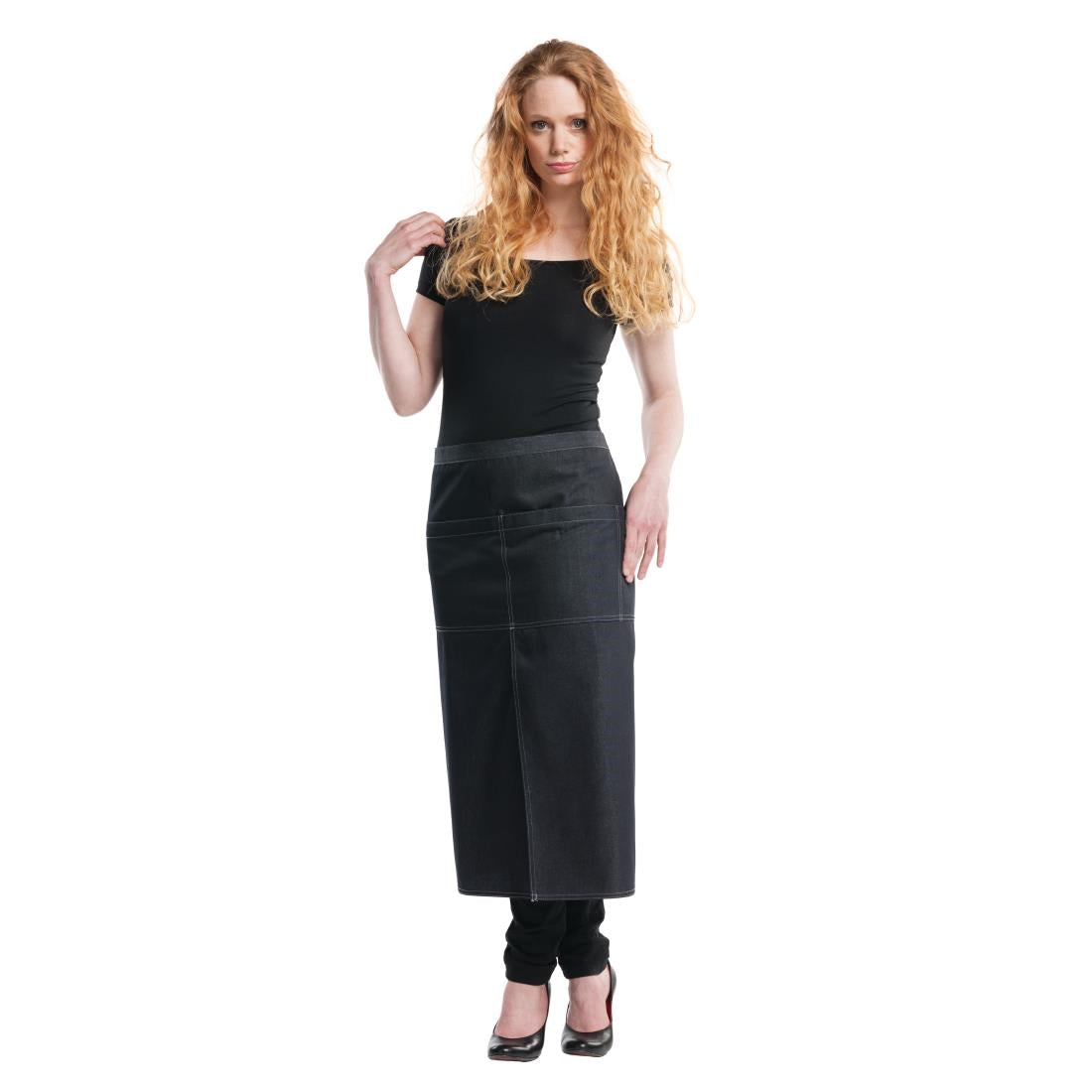 B531 Chaud Devant 4-pockets sloof Black Denim