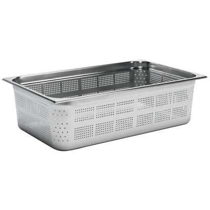 GR736 Gastro M geperforeerde RVS GN 1/1 bak 15cm diep