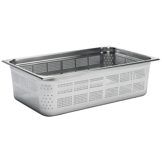 GR736 Gastro M geperforeerde RVS GN 1/1 bak 15cm diep