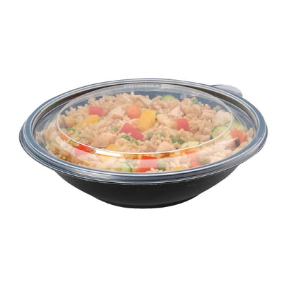 DW787 Fastpac deksels voor middelgrote rechthoekige voedseldozen 750ml (300 stuks)