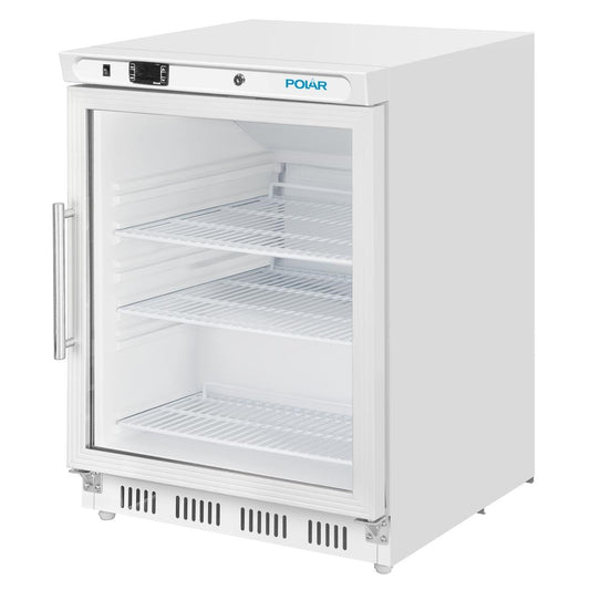 CZ785 Polar C-Series Onderbouw Vitrine Koelkast 150Ltr Wit