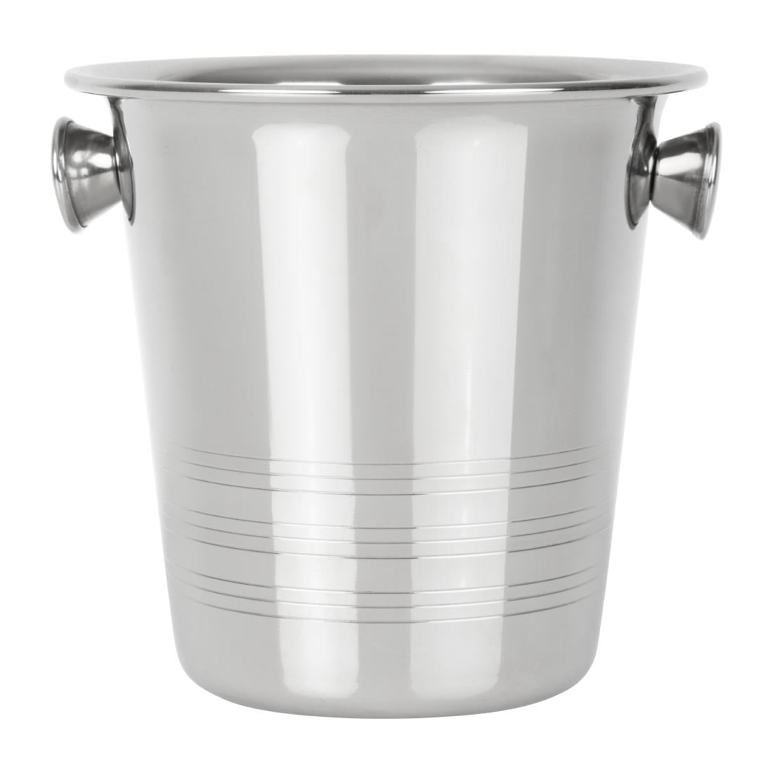 HY121 Olympia Ijsemmer Met Handvatten En Geëtst Detail Roestvrij Staal 1050ml