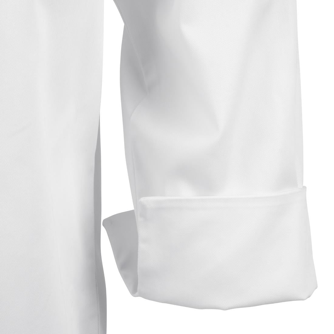 A371-XL Chef Works Le Mans unisex koksbuis wit XL