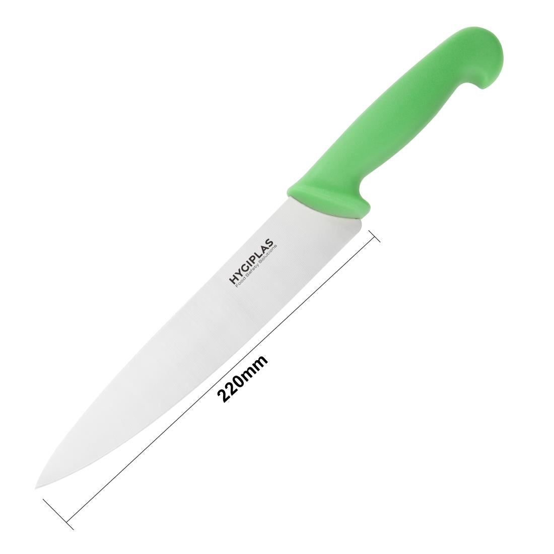 C861 Hygiplas koksmes 21,5cm groen