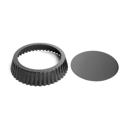 GC989 Vogue geplooide diepe anti-kleef quichevorm 25cm