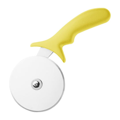 FX132 Hygiplas RVS pizzawiel geel 10cm
