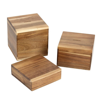 DF875 Olympia Frames acaciahouten buffetverhogers (3 stuks)