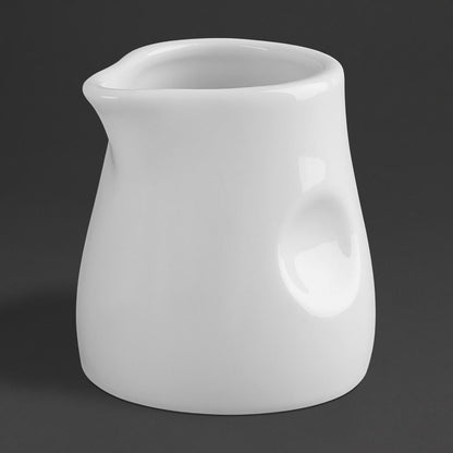 GM366 Olympia porseleinen melkkannetje met kuiltjes 70ml (6 stuks)