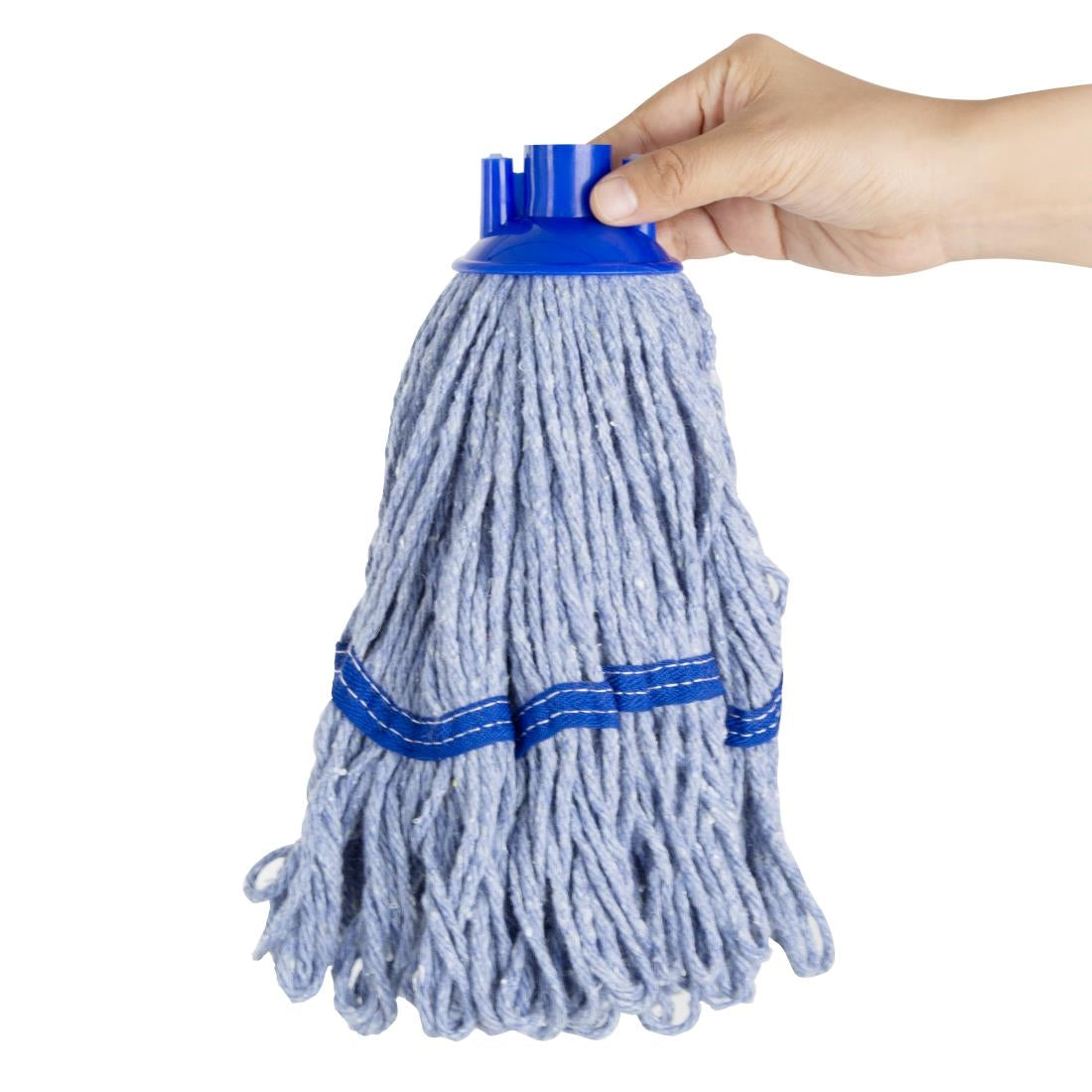 HX248 Jantex Dek Mopkop Blauwe Streep 200g