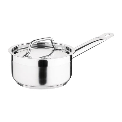 DF669 Nisbets Essentials RVS inductie steelpan 14cm/900ml