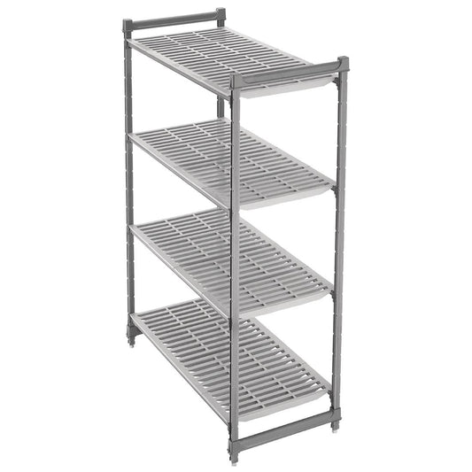 DM770 Cambro stelling 183cm hoog 4 schappen - 46cm diep - 107 cm breed