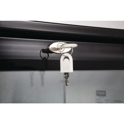 GL001 Polar G-serie barkoeling met klapdeur zwart 138L
